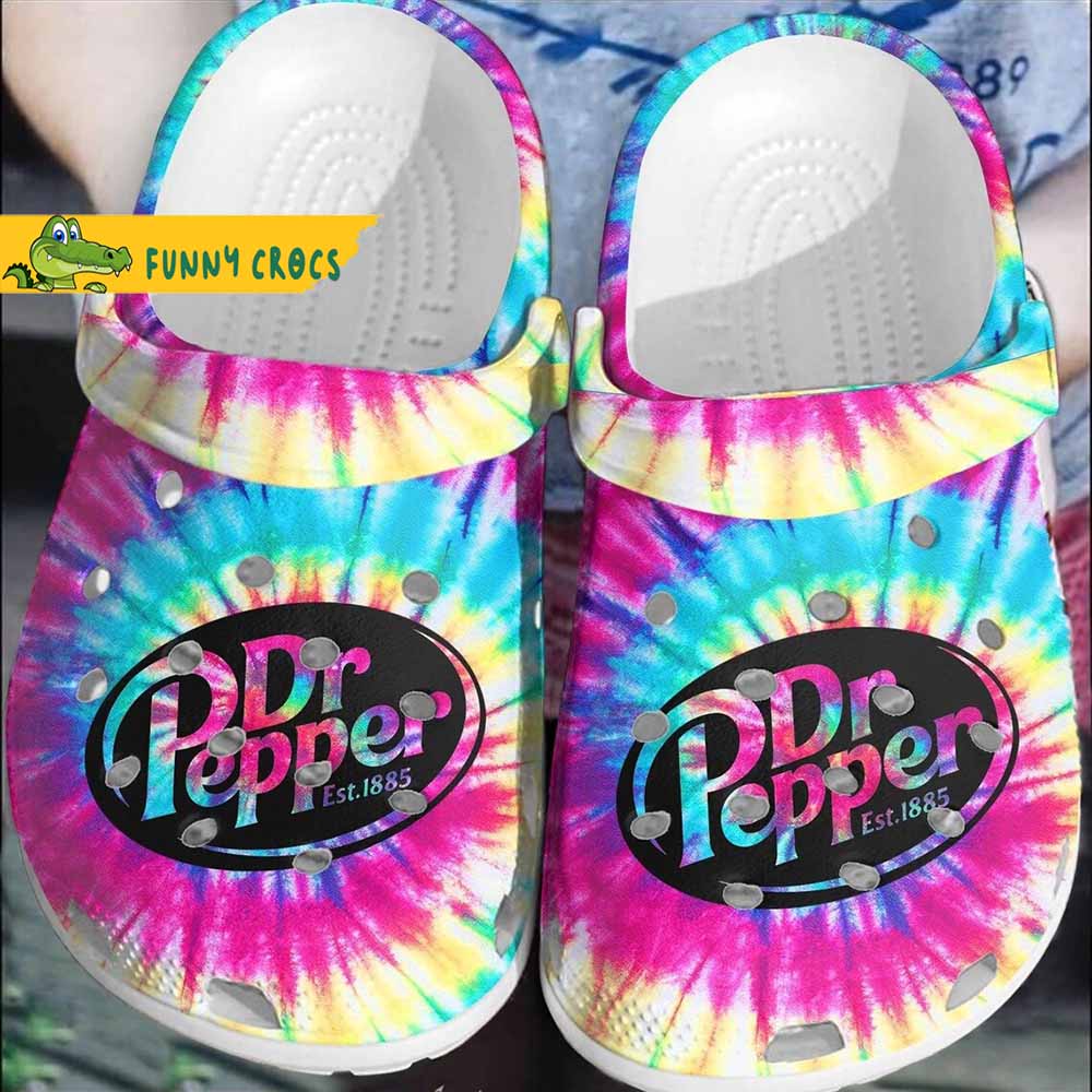 Tie Dye Crocs Pepper Color - Discover Comfort And Style Clog Shoes With ...