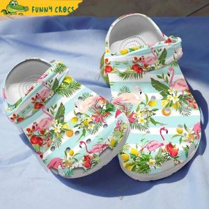 Tropical Flamingo Crocs Classic Clog Shoes