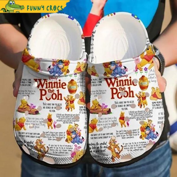 Winnie The Pooh Disney Crocs Clogs