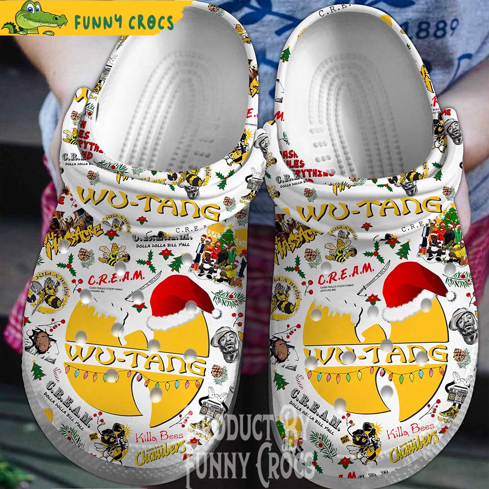 Wu Tang Christmas Crocs Shoes