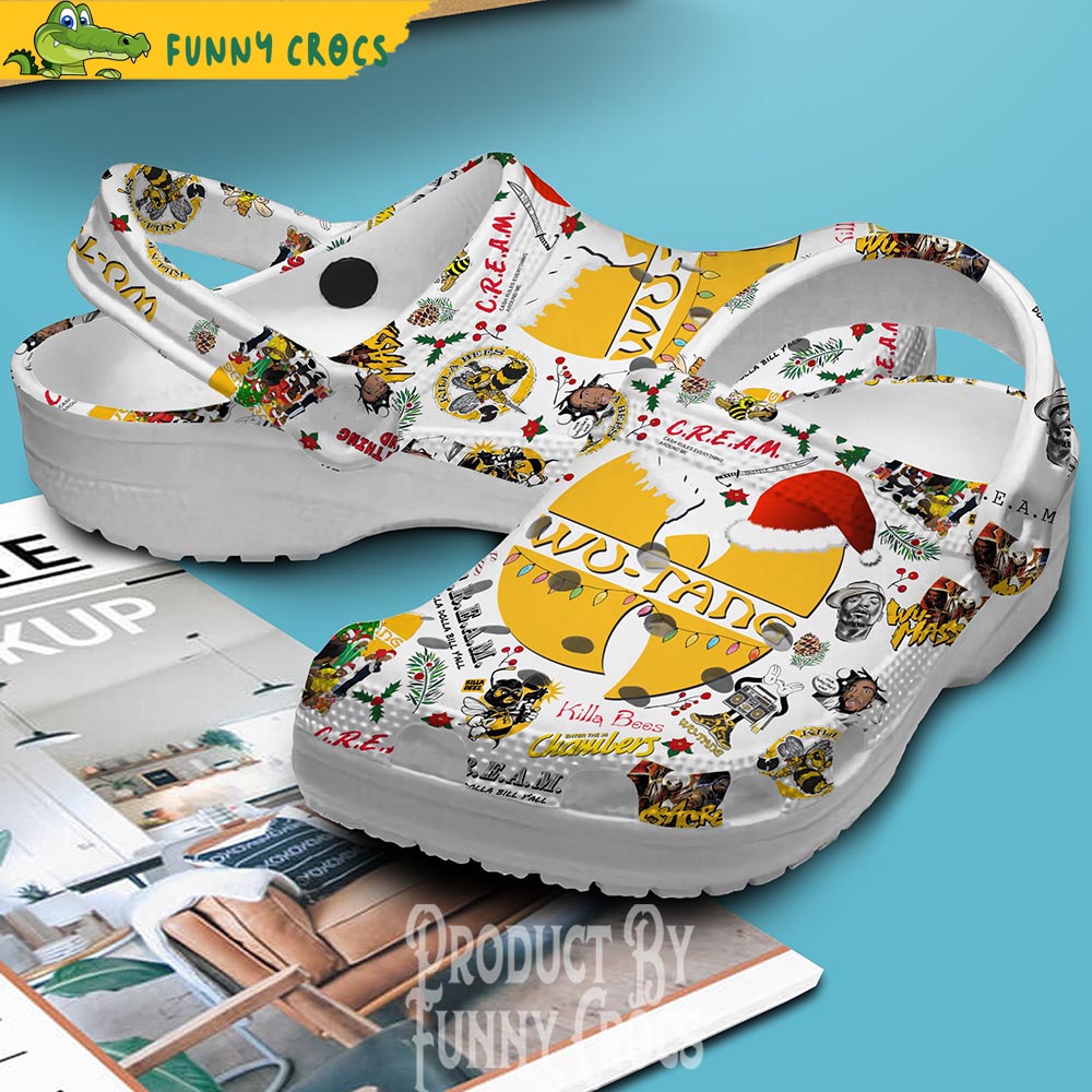 Wu Tang Christmas Crocs Shoes