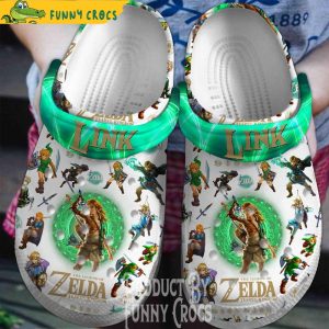 Zelda Crocs By Funny Crocs
