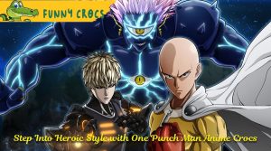 Step Into Heroic Style with One Punch Man Anime Crocs
