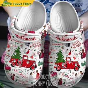 Hallmark Christmas Crocs Shoes
