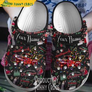 Personalized Best Hallmark Christmas Movies Crocs Clog Shoes