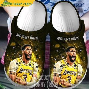 Anthony Davis Los Angeles Lakers Crocs Clogs