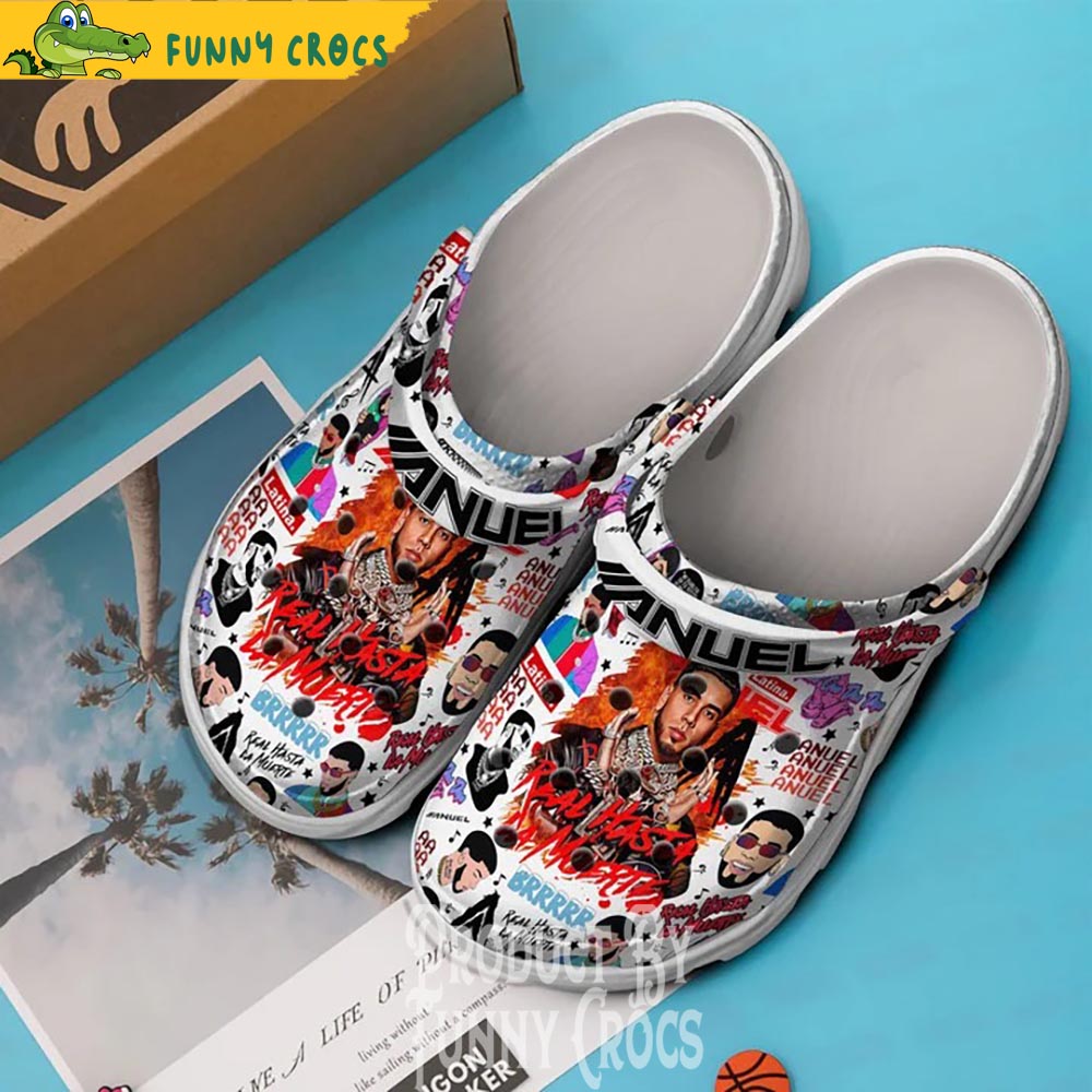 Anuel AA Real Hasta La Muerte Crocs Clogs - Discover Comfort And Style ...