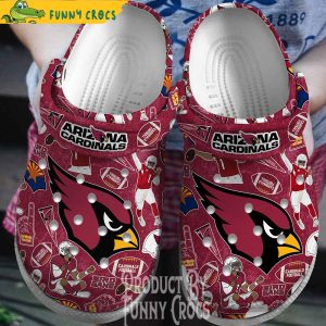 Arizona Cardinals Crocs By Funny Crocs