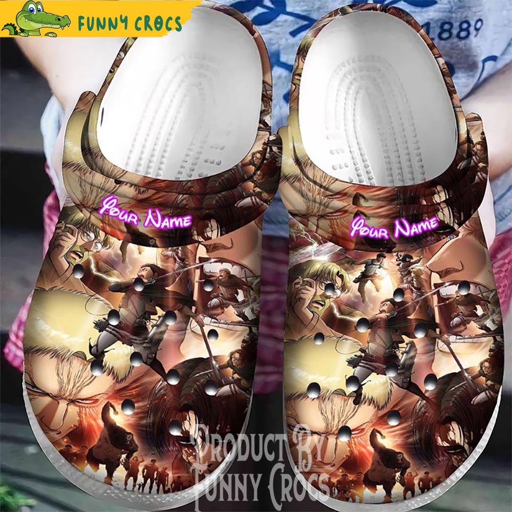 Attack On Titan Gifts Crocs, Anime Gifts