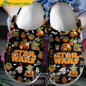 Baby Yoda Halloween Gifts Star Wars Crocs Adults 1 1