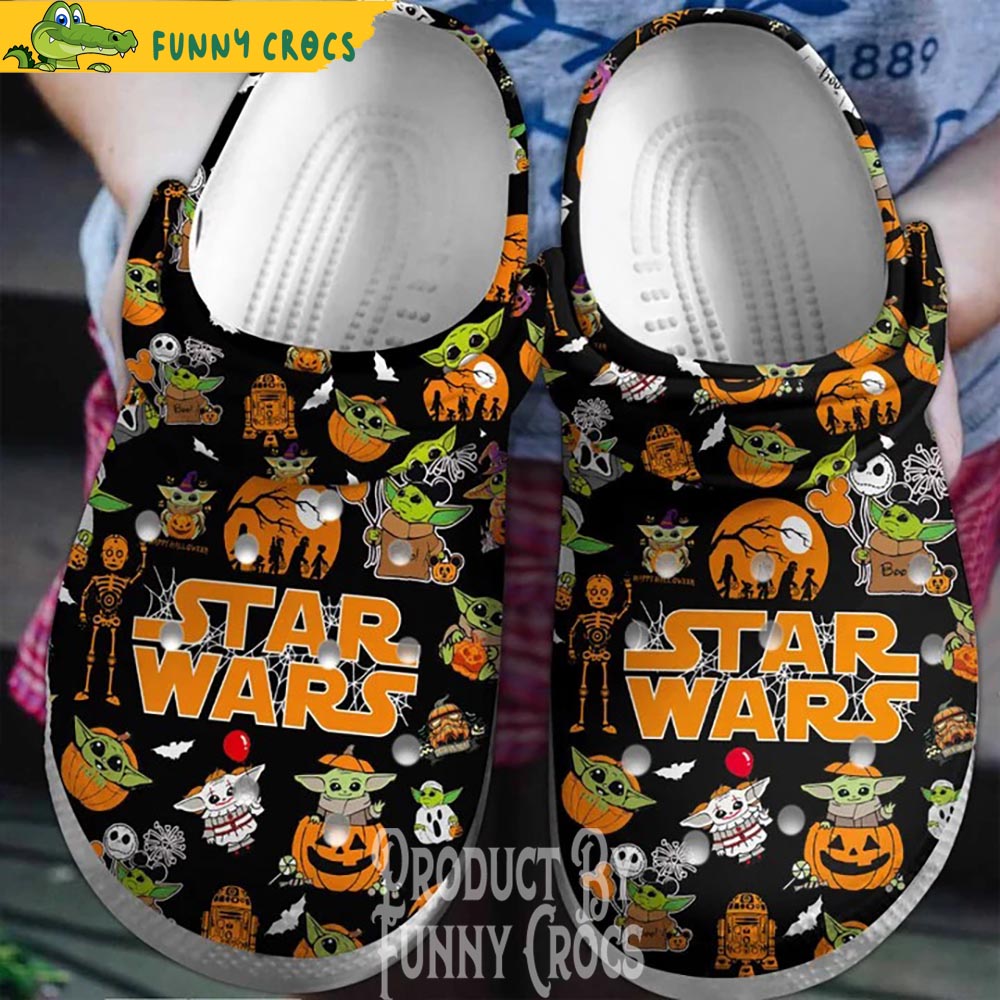 Baby Yoda Halloween Gifts, Star Wars Crocs Adults
