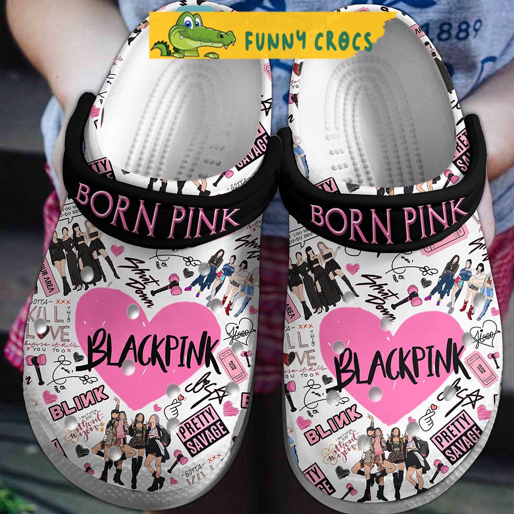 Blackpink Born Pink Crocs Crocband Shoes