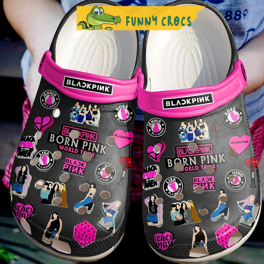 Blackpink Born Pink World Tour Crocs Shoes