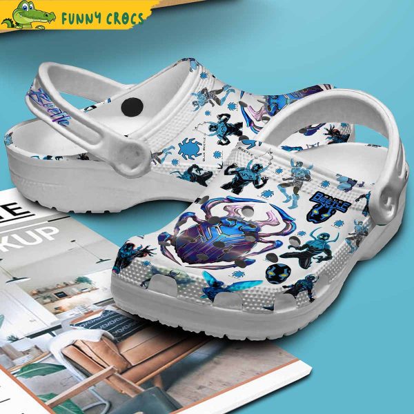 Blue Beetle Movie Crocs Clog Shoes