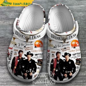 Brooks And Dunn Tour 2023 Music Crocs Shoes