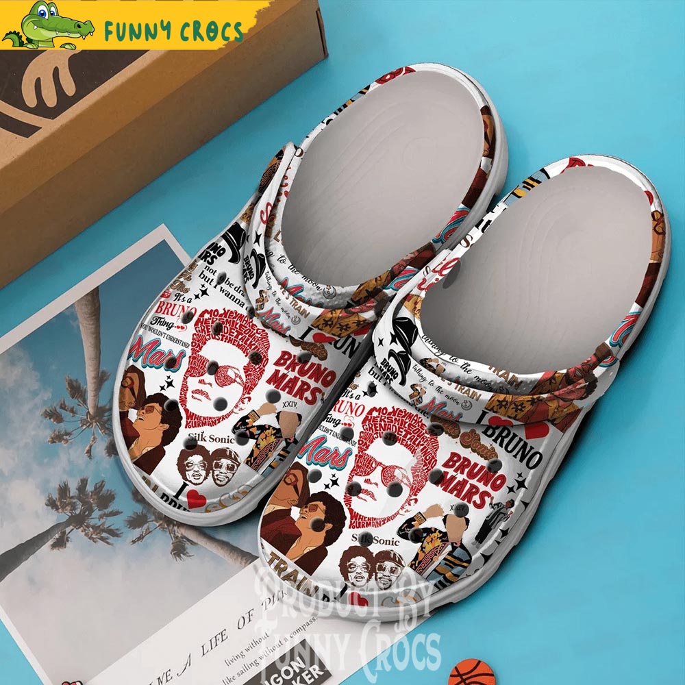 Bruno Mars Singer Music Crocs Clogs Shoes