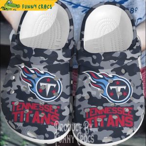 Camo Tennessee Titans Crocs