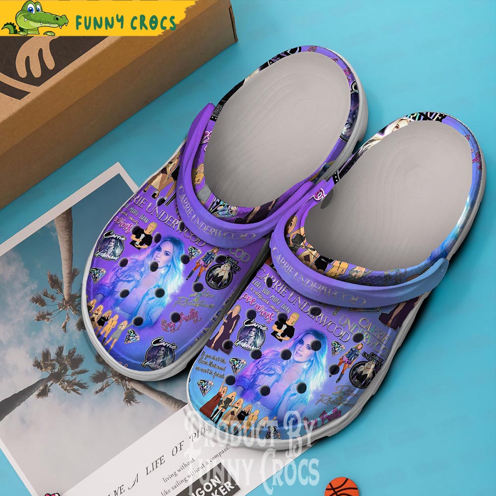 Carrie Underwood Is Hot Music Crocs Shoes - Discover Comfort And Style ...