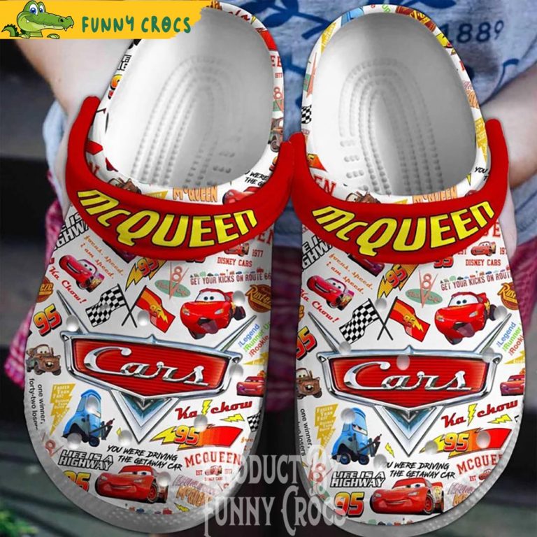 Lightning McQueen Crocs - Discover Comfort And Style Clog Shoes With ...