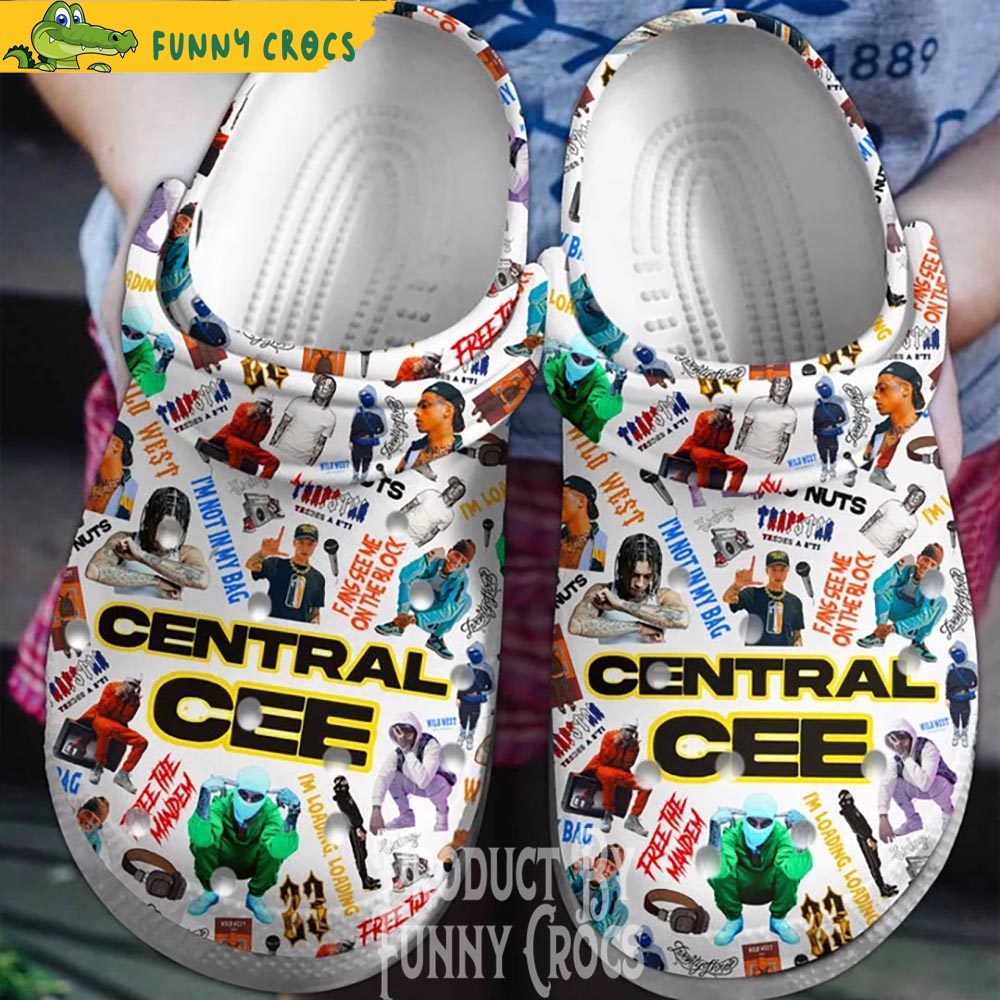 Central Cee Rapper Music Crocs