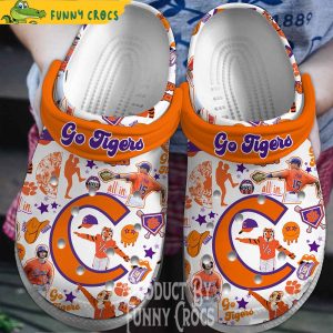 Clemson Tigers Crocs Shoes