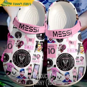 Club Inter Miami Messi Crocs Clog Shoes