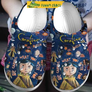 Coraline Halloween Be Careful What You Wish For Crocs Clog