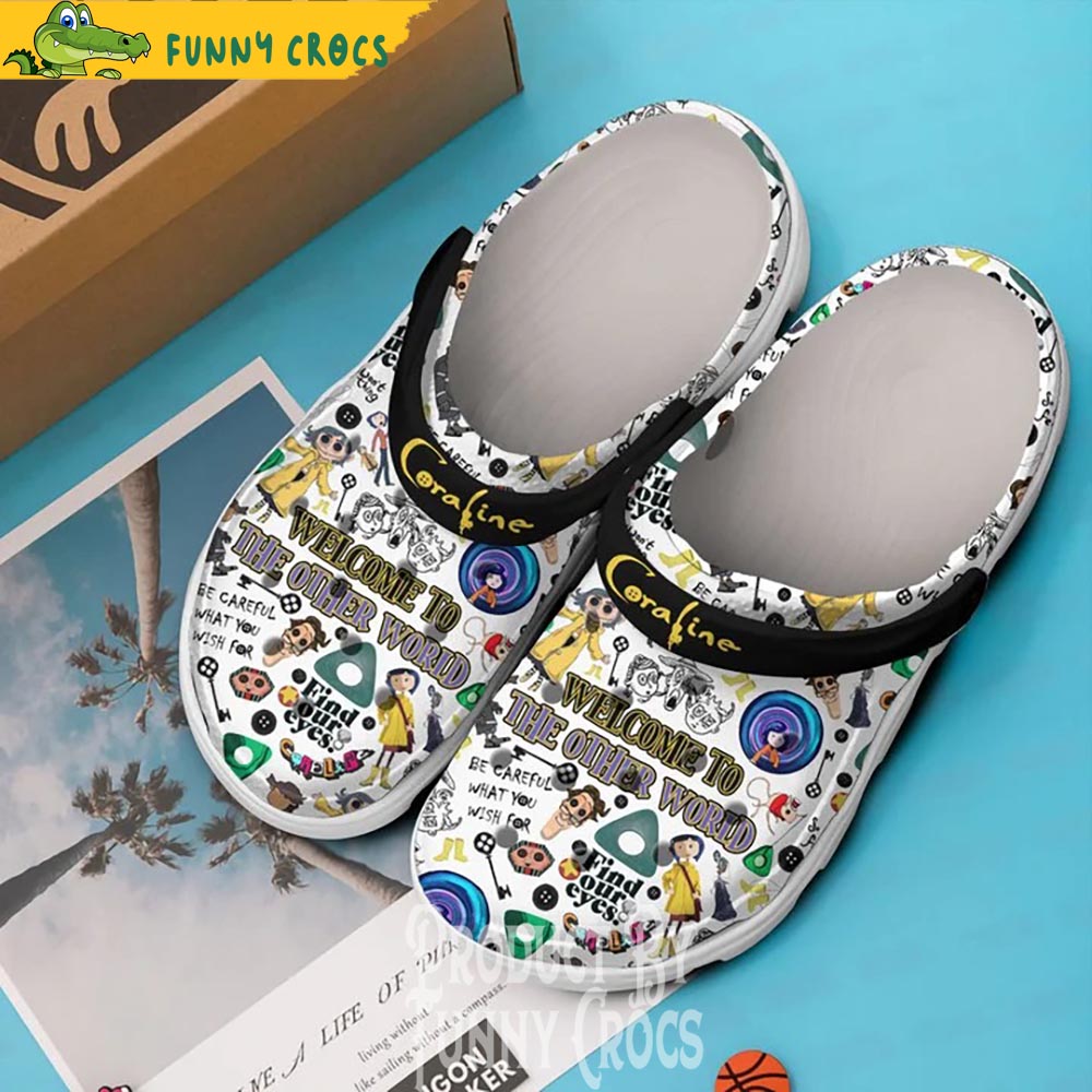 Coraline Halloween Crocs Clogs - Discover Comfort And Style Clog Shoes ...