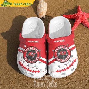 Customized Tampa Bay Buccaneers Crocs Slippers