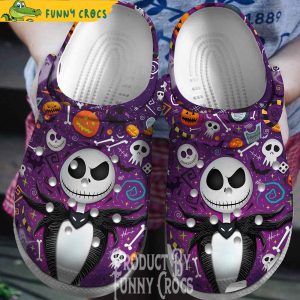 Cute Jack Skellington Crocs Halloween Gifts 1