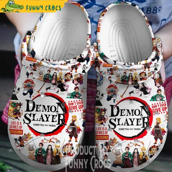 Demon Slayer Season 4 Anime Crocs - Discover Comfort And Style Clog ...