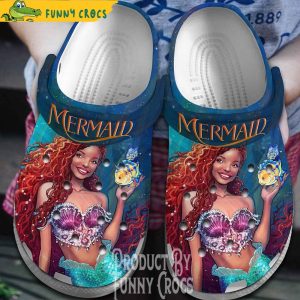 Disney Little Mermaid Crocs Slippers