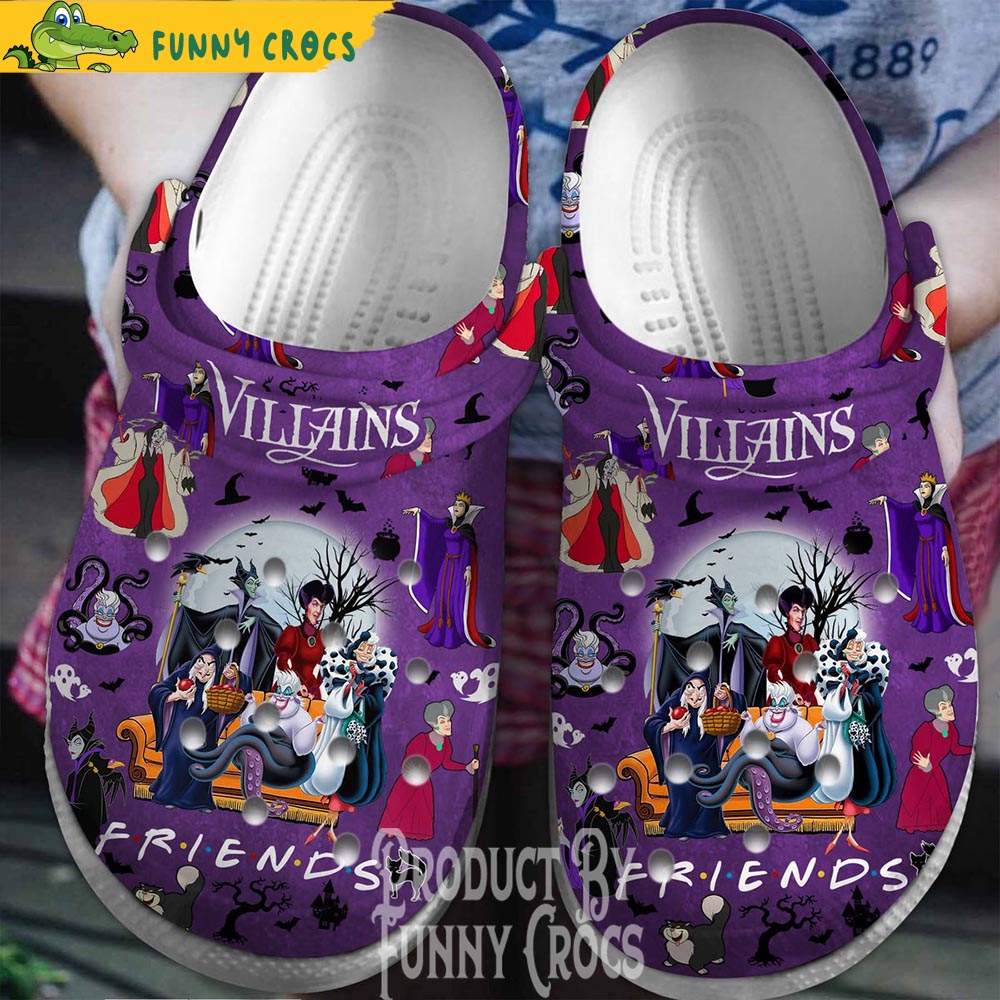 Disney Villains Halloween Crocs Clogs