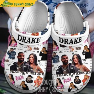 Drake The Rapper Music Crocs Clogs 1