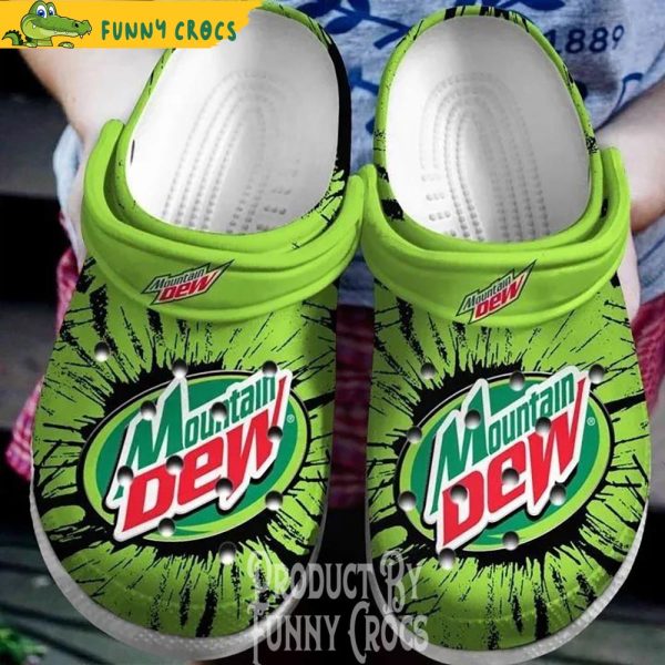 Drink Mountain Dew Legend Crocs Shoes, Mountain Dew Gifts