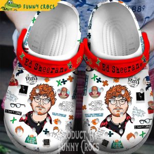 Ed Sheeran Face Music Crocs Shoes 1