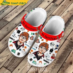 Ed Sheeran Face Music Crocs Shoes 2