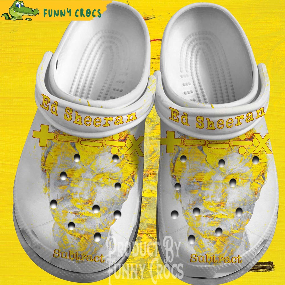 Limited Edition Ed Sheeran Tour 2023 Crocs For Fans - Discover Comfort ...