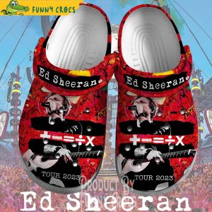 Ed Sheeran Tour 2023 Crocs Shoes 1
