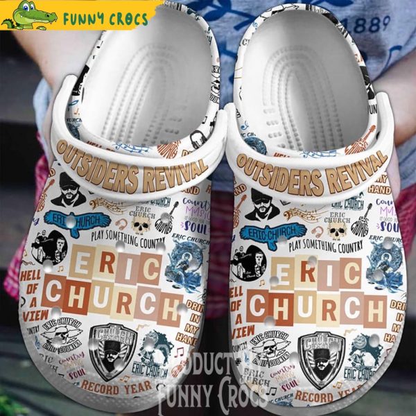 Erich Church Singer Crocs Clogs