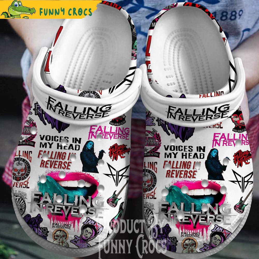 Falling In Reverse Band Music Crocs Shoes