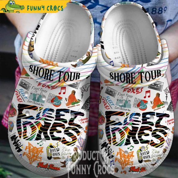 Fleet Foxes Shore Tour Music Crocs