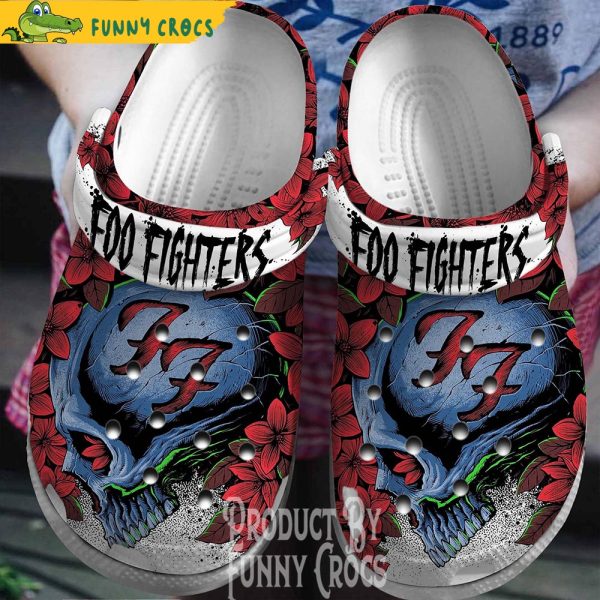 Foo Fighters Tour 2023 Music Crocs