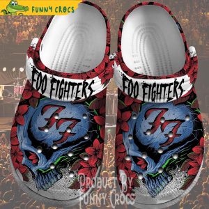 Foo FightersTtour 2023 Music Crocs 2
