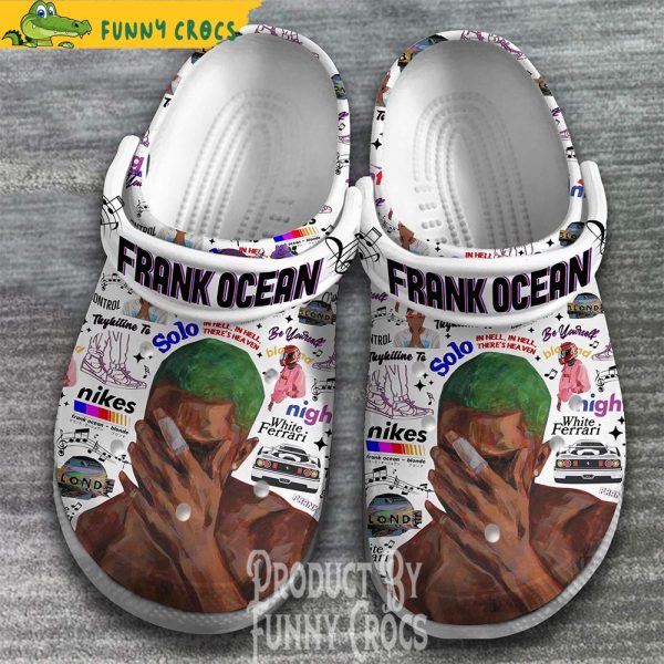 Frank Ocean White Ferrari Music Crocs