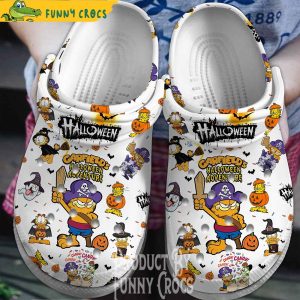 Garfields Halloween Adventure Crocs Clogs 2