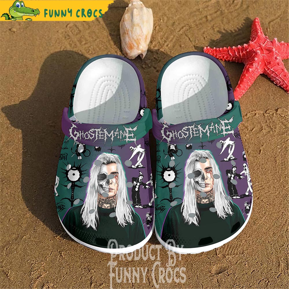 Ghostemane Ghost Crocs Clogs Shoes
