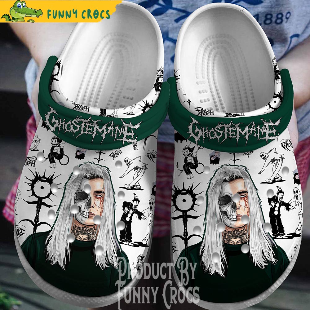Ghostemane Ghost Music Crocs Shoes - Discover Comfort And Style Clog ...