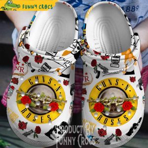 Guns N Roses Logo Music Crocs Clogs