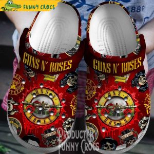 Guns N Roses News Music Crocs Shoes 1